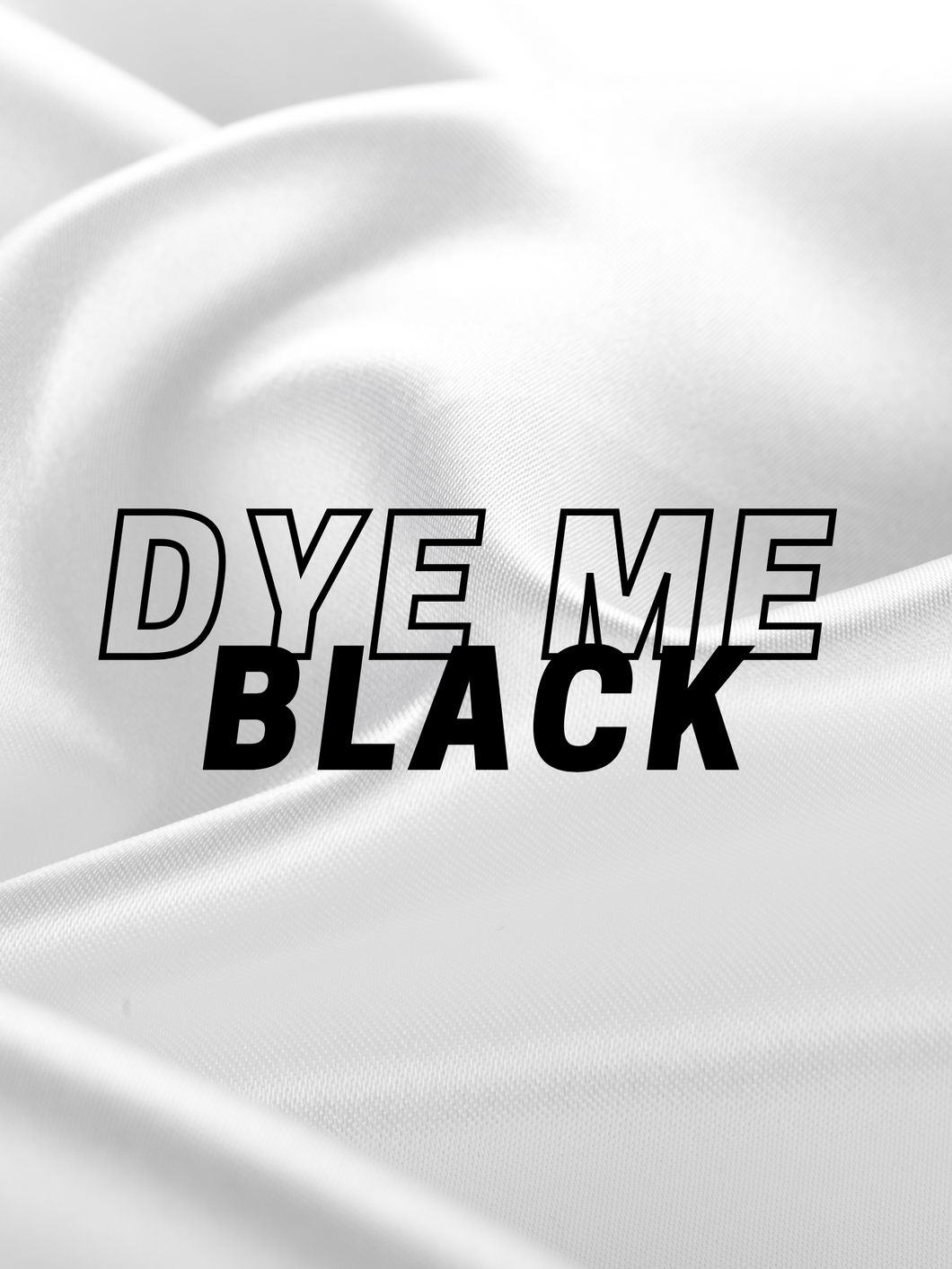 Dye My Bundles Black!